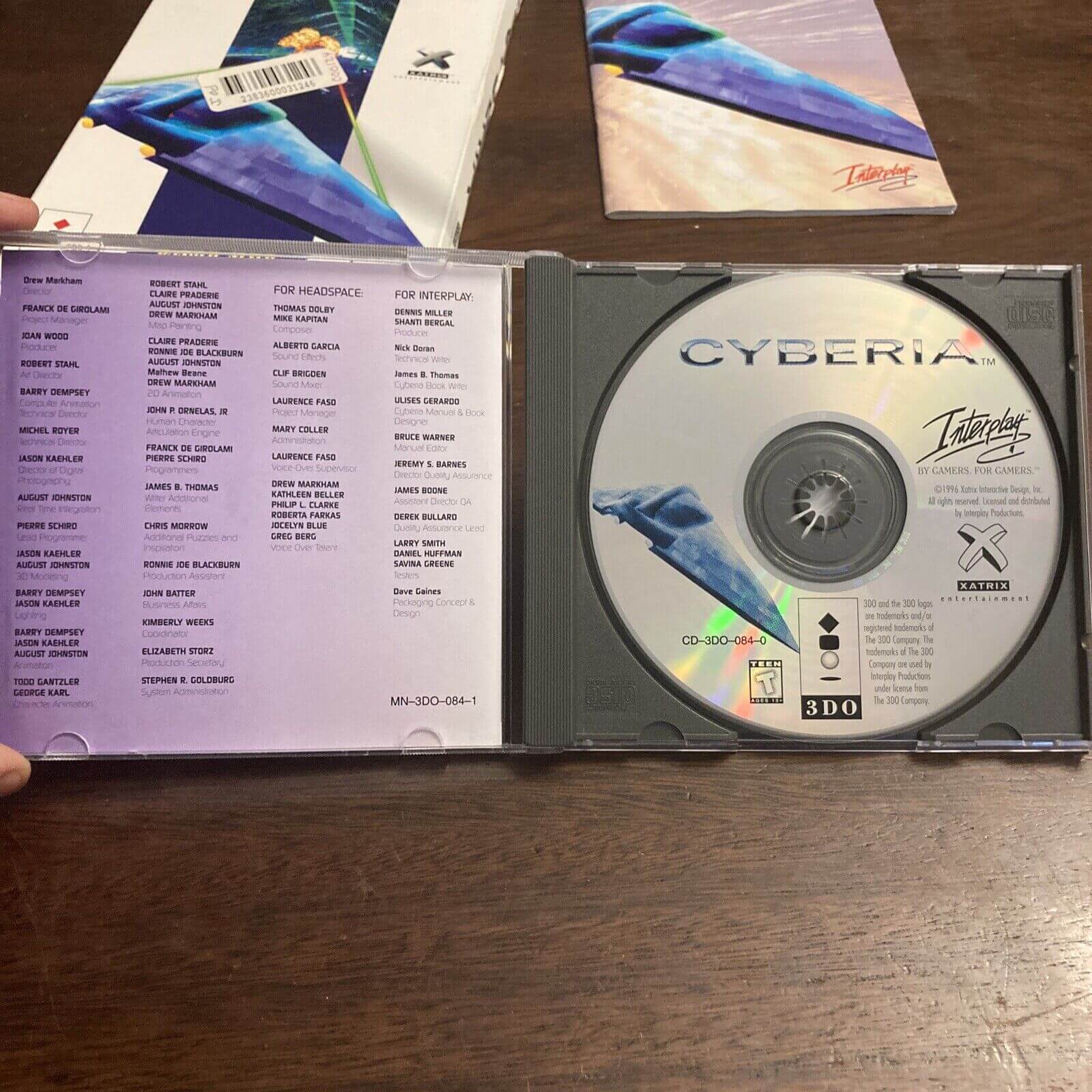 Лицензионный диск игры Cyberia для 3DO